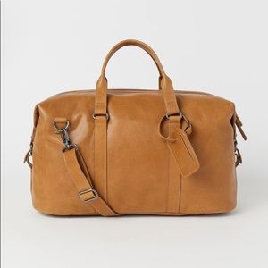 H&M Leather Weekend Bag